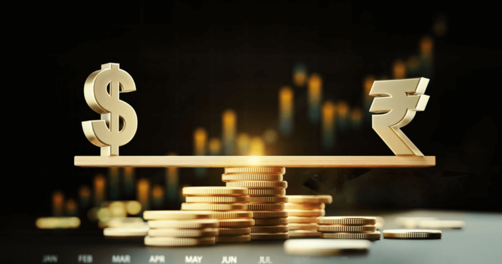 A slight improvement in the rupee, a strengthening dollar, and a rally in the stock market provided relief.
